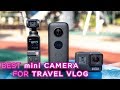 Best mini Camera for Travel Vlog - GoPro HERO 7, DJI OSMO POCKET Insta360 One X