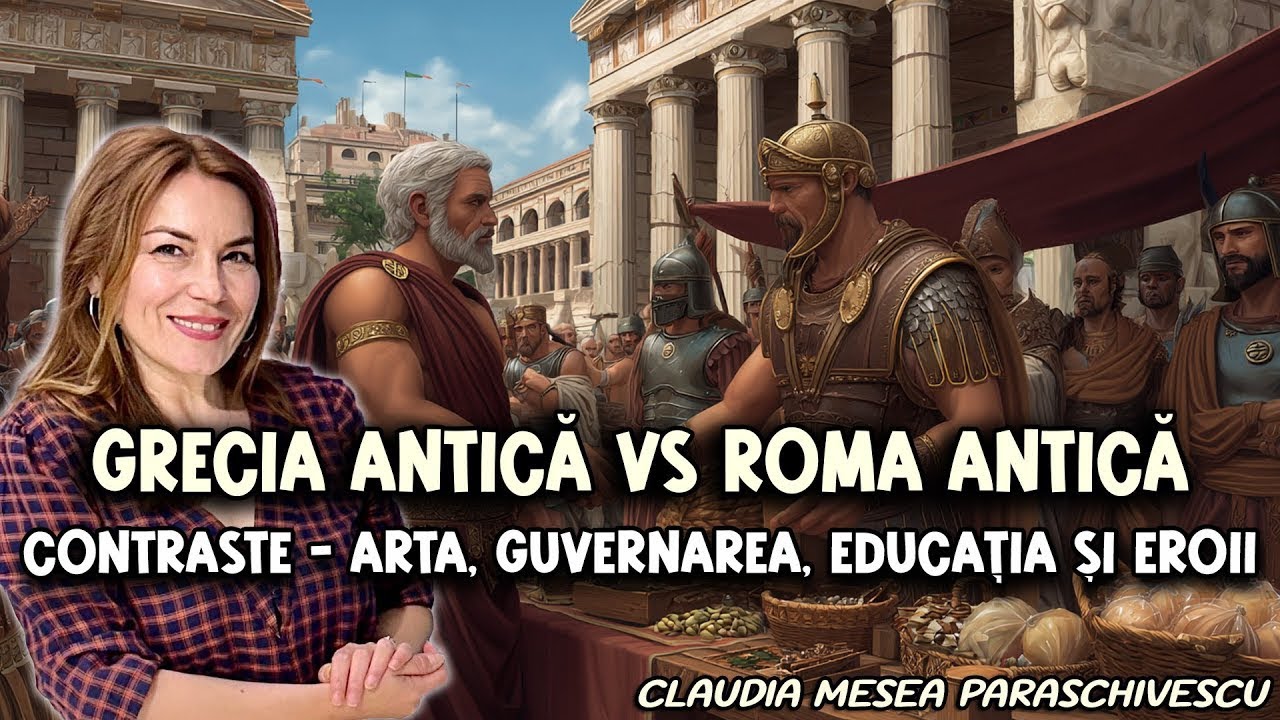 Grecia Antică vs Roma Antică * Contraste: Arta, Guvernarea, Educația si Eroii