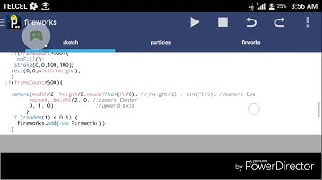 Fireworks on Processing APDE