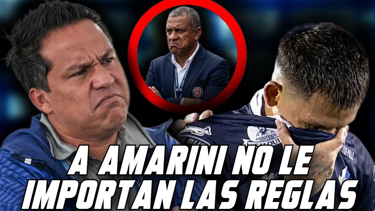 CON HU3V0S MARVIN AMARINI GENERA POLEMICA EN COSTA RICA PERO CON MUCHO CARACTER LO DEJA EN CLARO