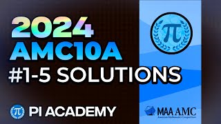 2024 AMC10A Problems 1 thru 5 (Speed Solve 🚀)