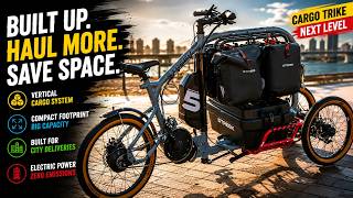 NEW INNOVATIVE CARGO TRIKE ROLLS LIKE THE KEI VAN OF EBIKES