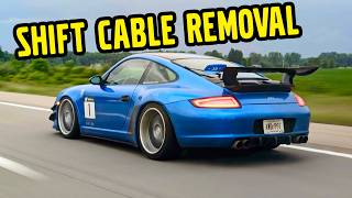 Porsche 997, Shifter Cables Removal
