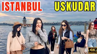 🇹🇷 Istanbul Uskudar Asian Side Turkey Walking Tour 4K