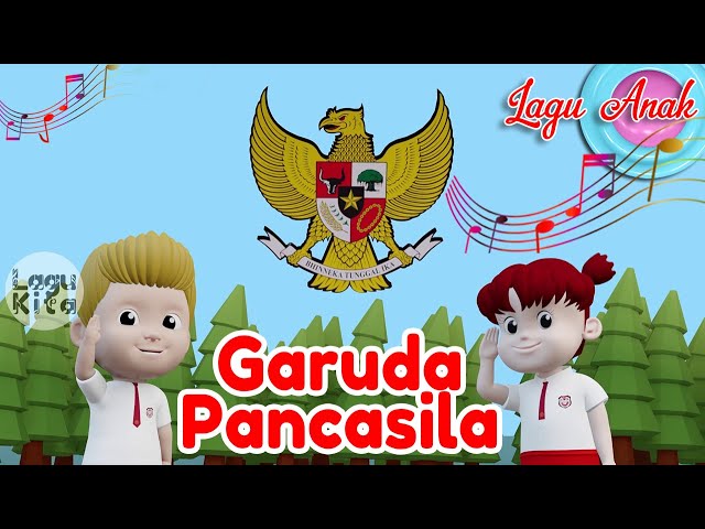 GARUDA PANCASILA | Diva 3D | Lagu Anak Indonesia | LAGU KITA class=