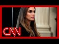 Legal analyst on which parts of hope hicks testimony helped the prosecution