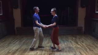 10/26/16 Beg. Drop-in Lindy Hop (hammerlock, sailor kicks, pivot turns, adding walks)