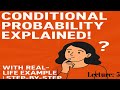 Conditional Probability Made Easy | Real-Life Example Explained Step-by-Step #Examplesofprobability