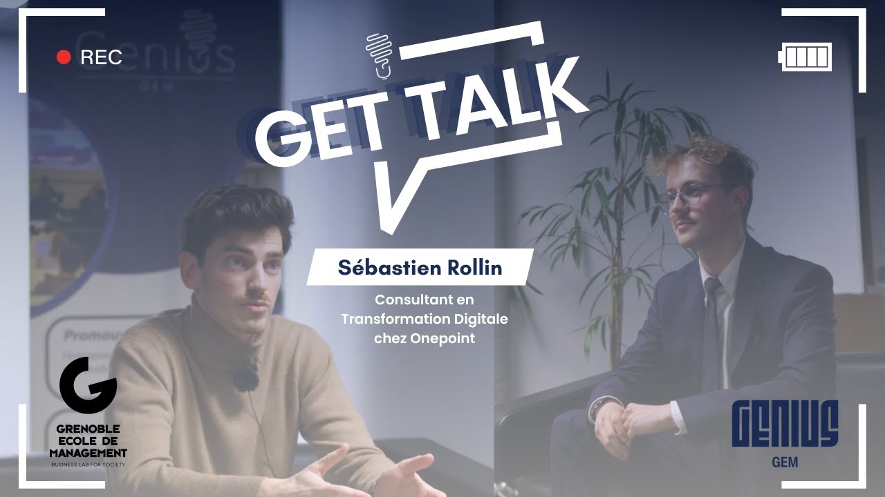 🎙️GET Talk - Transformation digitale & stratégie : inside Onepoint ! (avec Sébastien Rollin)