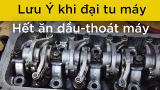 Đại Tu Máy Ô Tô Trị dứt điểm hiện tượng ăn dầu, đi thoát máy sướng chủ :)