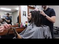 Shaving off my dreadlocks !