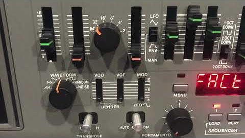 Roland SH 01A factory reset (Roland Boutique)