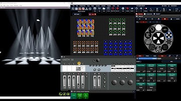 Busking with Vista EXTRAS - Strobe rate and Gobo spin on faders !