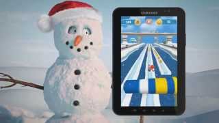3D Ice Run - Android Game play Trailer. screenshot 2