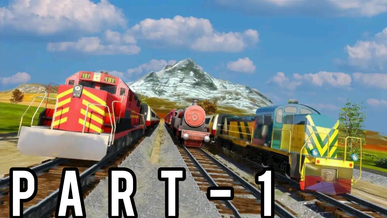 Train Ride Simulator 🚂🚂 Real Railroad Driver Sim | First Gameplay And ...