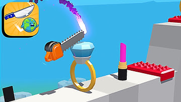 Slice It All ​- All Levels Gameplay Android,ios (Levels 1124-1125)