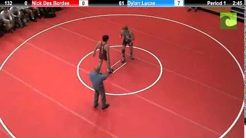 132 Nick Des Bordes vs. Dylan Lucas