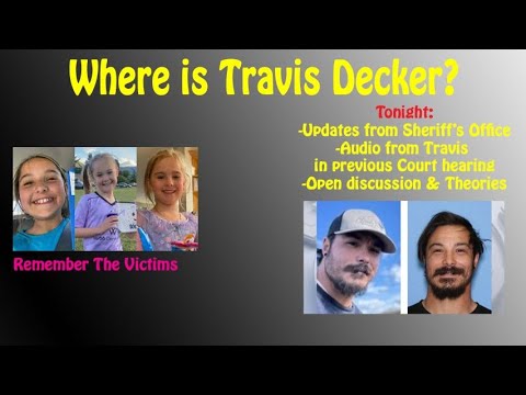 UPDATE: Travis Decker MANHUNT Continues - YouTube