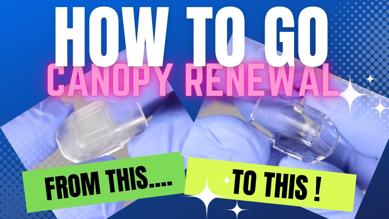 How to renew airplane canopy