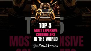 Top 5 Most Expensive Gaming Controllers in the World 🎮💰 #top5 #gamer #gaming #gamecontroller #shorts