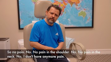 Rapid improvement in post-stroke pain following treatment by Dr. Tobinick, 5 years after stroke