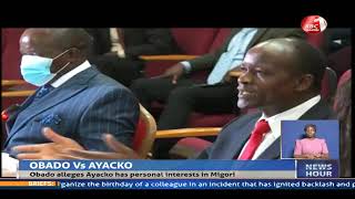 Political Rivalry Between Governor Obado And Senator Ochillo Ayacko