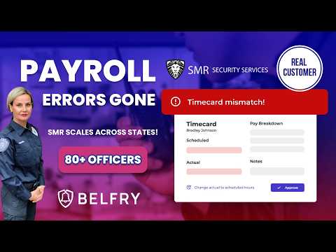 The Belfry Advantage: Inside SMR Security Services' Success Story - video from Belfry