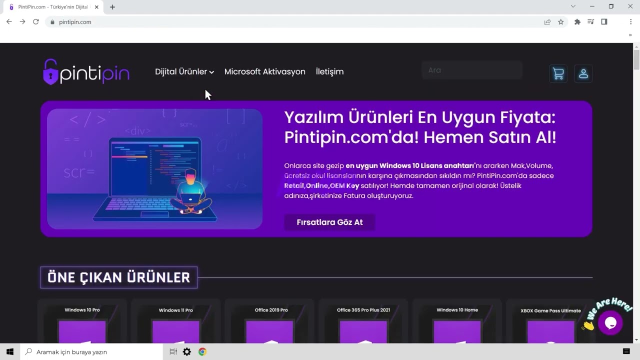Windows Nasıl Etkinleştirilir? Pinti Store | PintiPin - YouTube