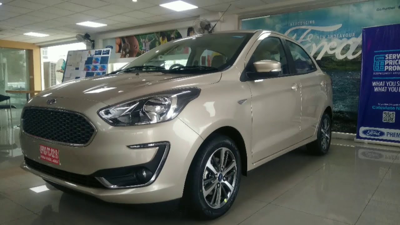 Ford Aspire Titanium + 2021 BSVI / Walk around review of updated 2021 Aspire