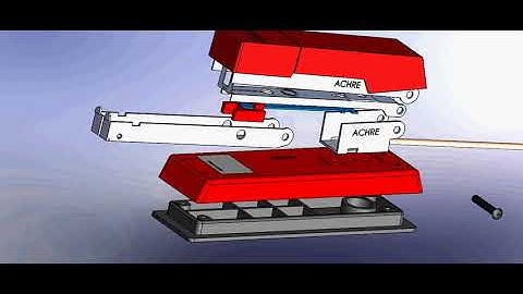 Engrapadora SolidWorks 2014