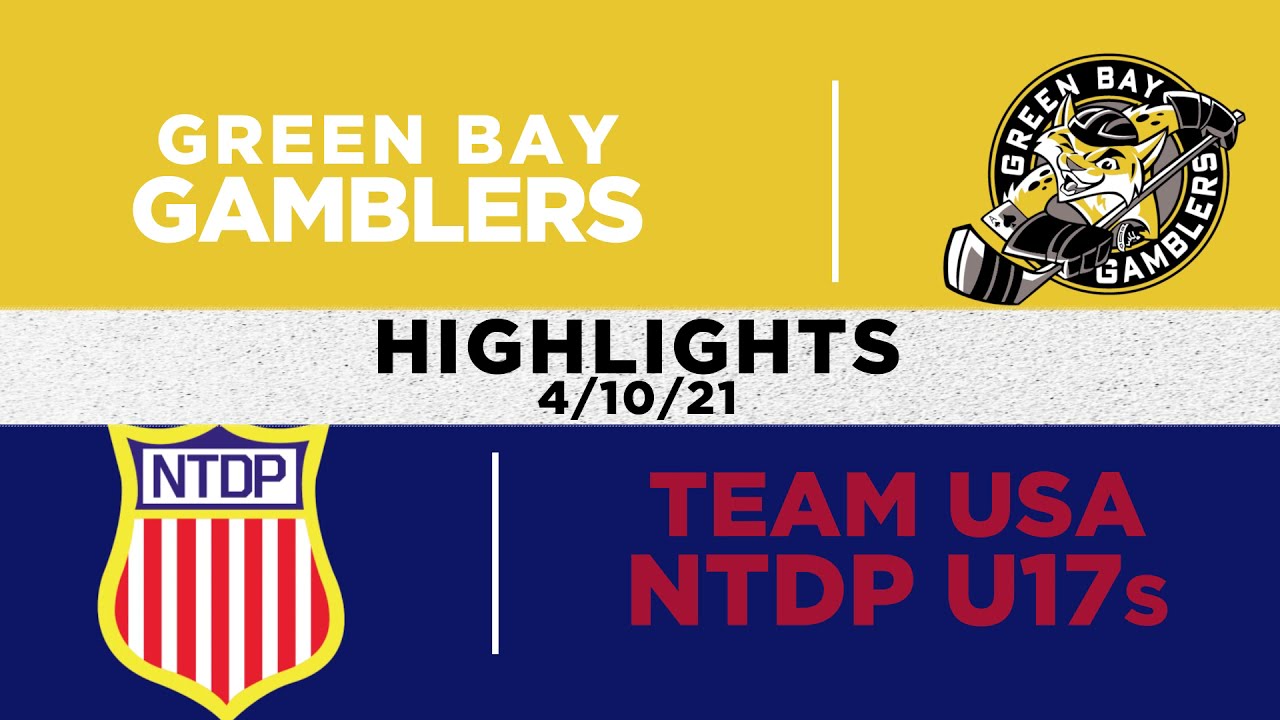4.10.21 Highlights: Green Bay 5. NTDP U17s, 2.
