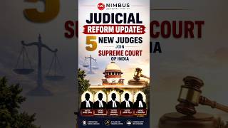 judicial Reform Update: 5 New Judges Join Supreme Court of India #SupremeCourt #supremecourtindia