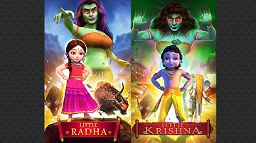 Little Krishna Vs Little Radha | Little Krishna Run Game | Little Radha Run Game | iOS and Android