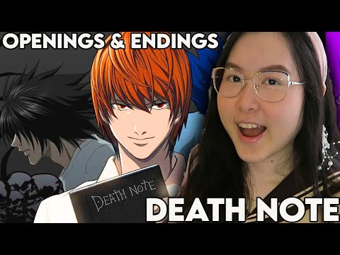 First Time Reacting to Death Note Opening & Ending | New Anime Fan!  ANIME OP ED REACTION