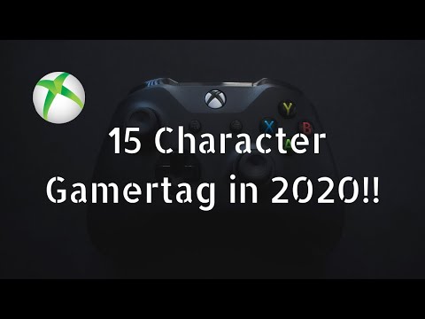 How To Get A 15 Character Xbox Gamertag In 2020!