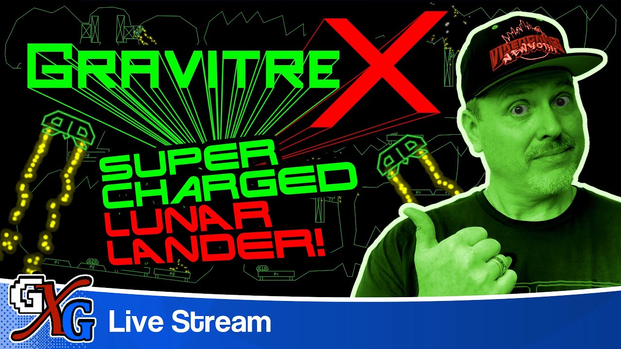 GravitreX: A Super-Charged Lunar Lander for 2021! - Live Stream