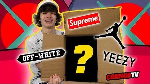 HYPEBEAST MYSTERY ART BOX ! Off-White, Air Jordan, Supreme