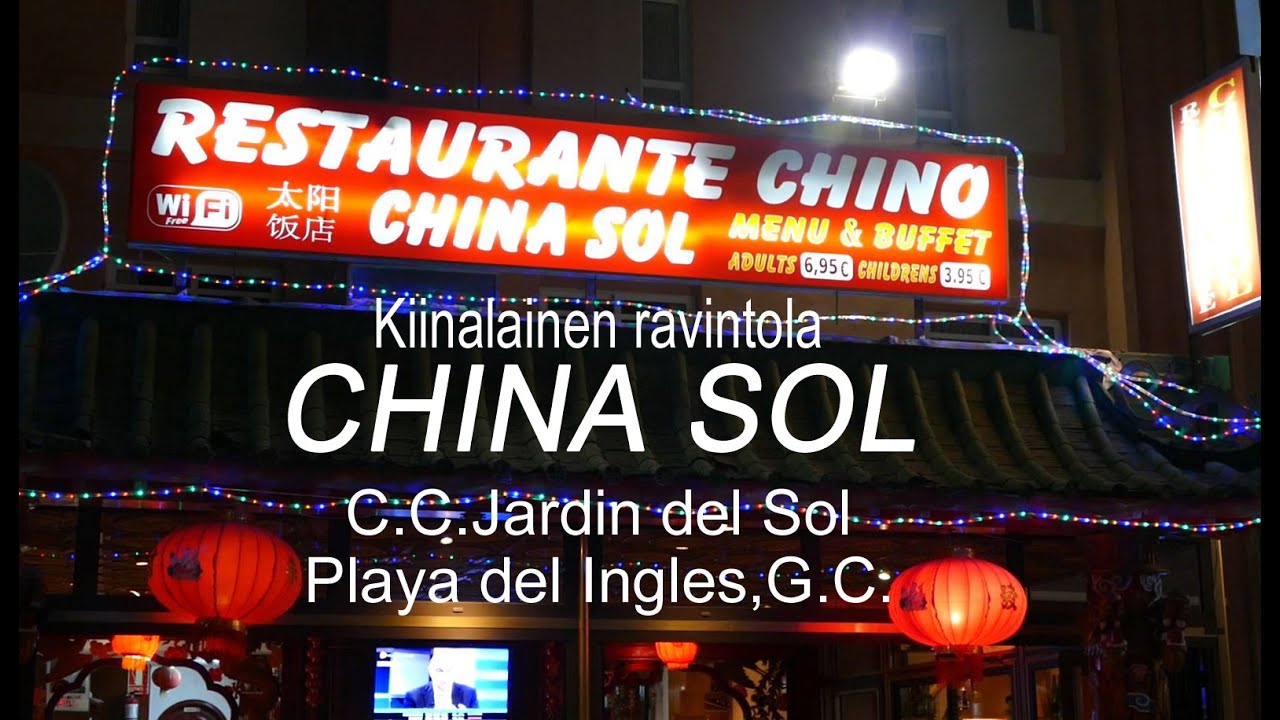 Kiinalainen ravintola CHINA SOL - kanariatv.fi