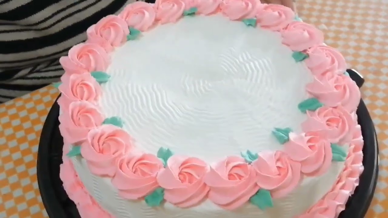 "¡Decora un Pastel con Rosetas y Sorprende a Mamá!Fácil, Elegante/ Cualquier Ocasión" ️️️️🎂🌹✨‍‍❤️