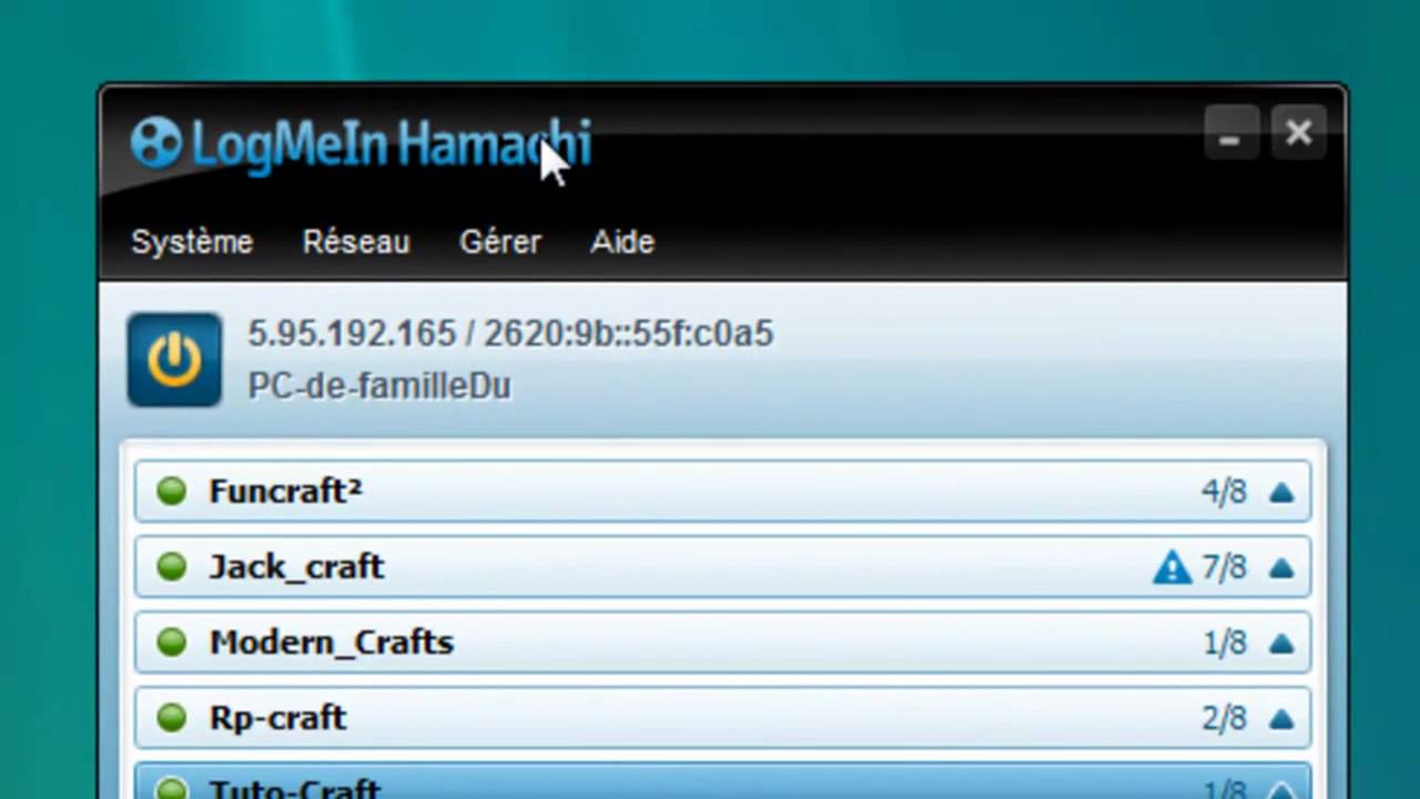 TÉLÉCHARGER LOGMEIN HAMACHI CLUBIC LOGMEIN CLUBIC TÉLÉCHARGER HAMACHI