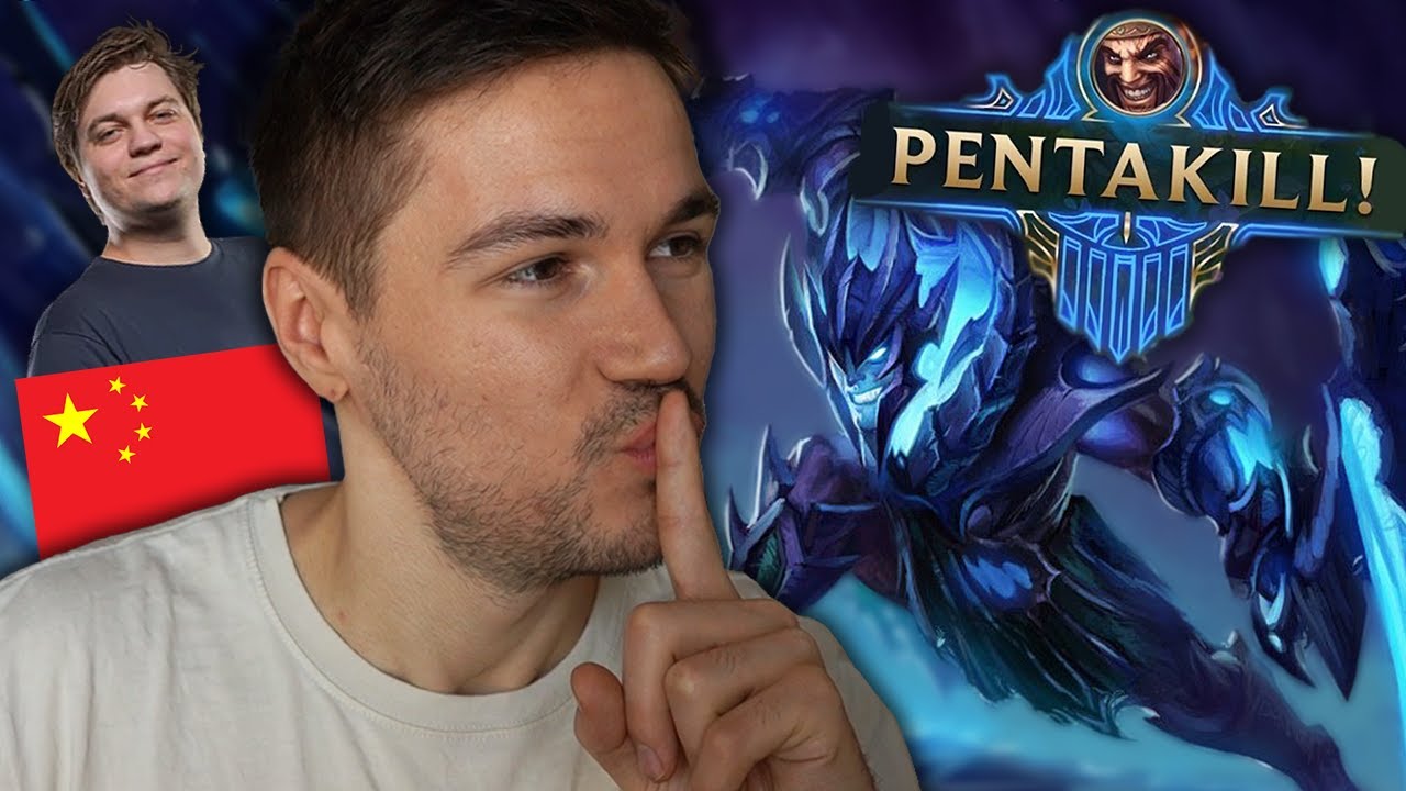 DRAVEN PENTAKILL auf dem CHINESISCHEN SERVER!