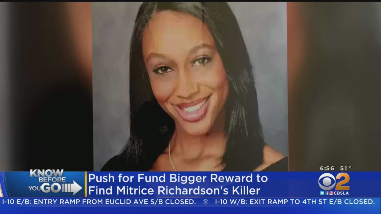 Supervisors Consider Bigger Reward To Find Mitrice Richardson's Killer