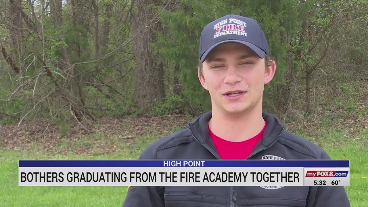 Brothers set to become High Point firefighters after graduating together