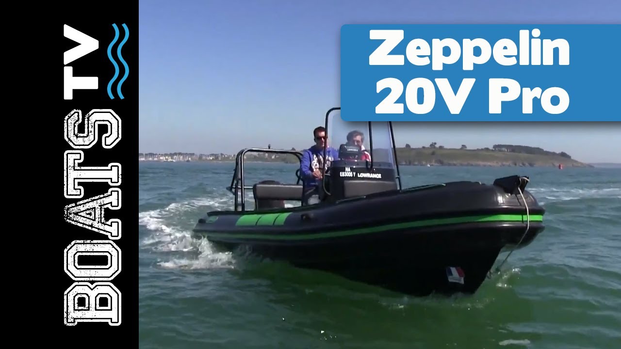 Zeppelin 20V Pro pour la pêche, plongée, traction | Boats TV, tests et présentations de bateaux