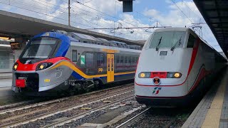 TRENI PASSEGGERI IN ARRIVO E PARTENZA ALLA STAZIONE DI BOLOGNA CENTRALE!