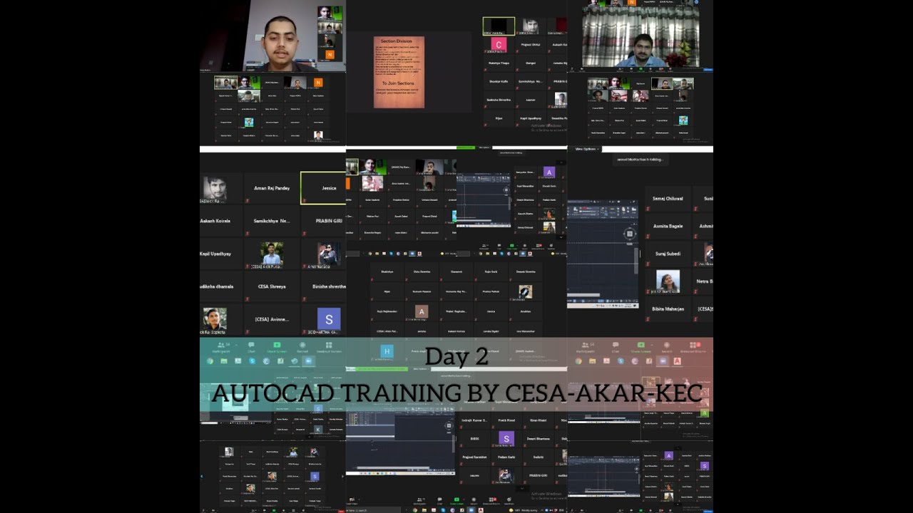 AutoCAD training CESA-AKAR | Section A | Day-2