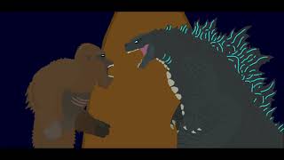 Godzilla and kong vs Mecha Godzilla (Part 1)