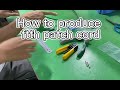 How to produce ftth fiber optic patch cord