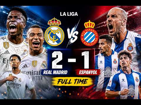 Highlights | Real Madrid 2-1 Espanyol | LaLiga