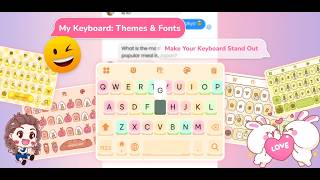 My Keyboard: Themes & Fonts screenshot 5